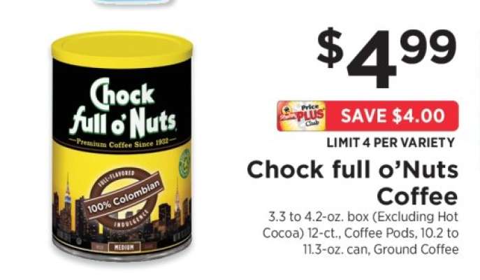 Chock Full o'Nuts Coffee