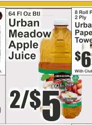Urban Meadow Apple Juice