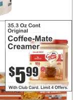 Coffee mate Creamer