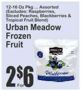 Urban Meadow Frozen Fruit
