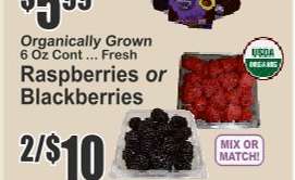 Raspberries or Blackberries