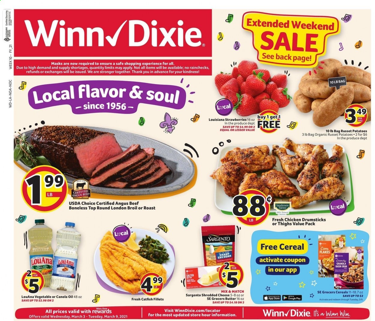 Winn Dixie ad  - 03.03.2021 - 03.09.2021.