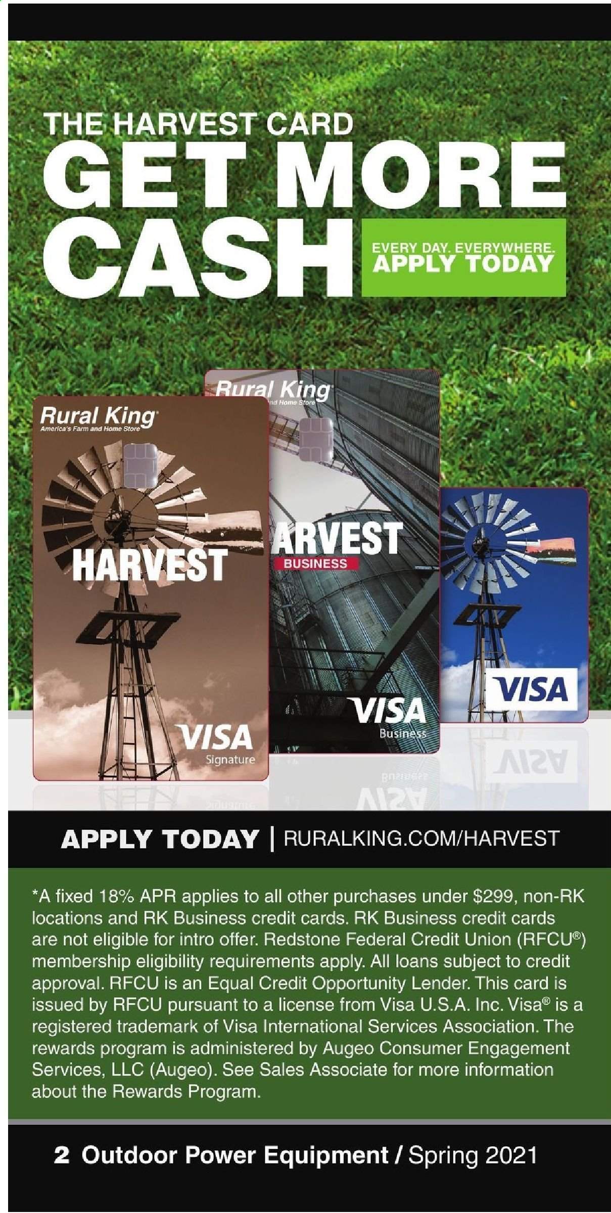 Rural King ad  - 03.24.2021 - 09.30.2021.