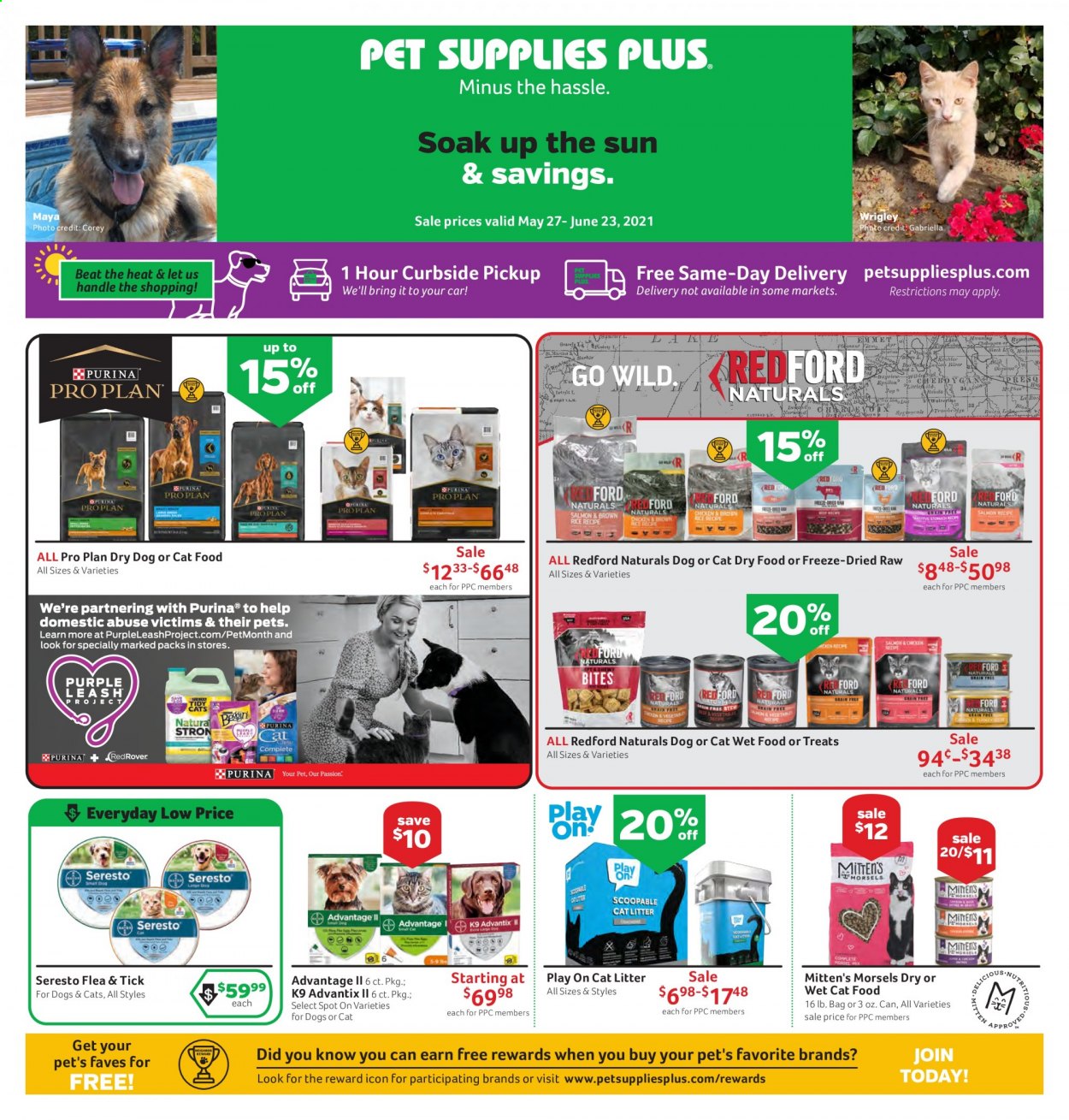 Pet Supplies Plus ad  - 05.27.2021 - 06.23.2021.