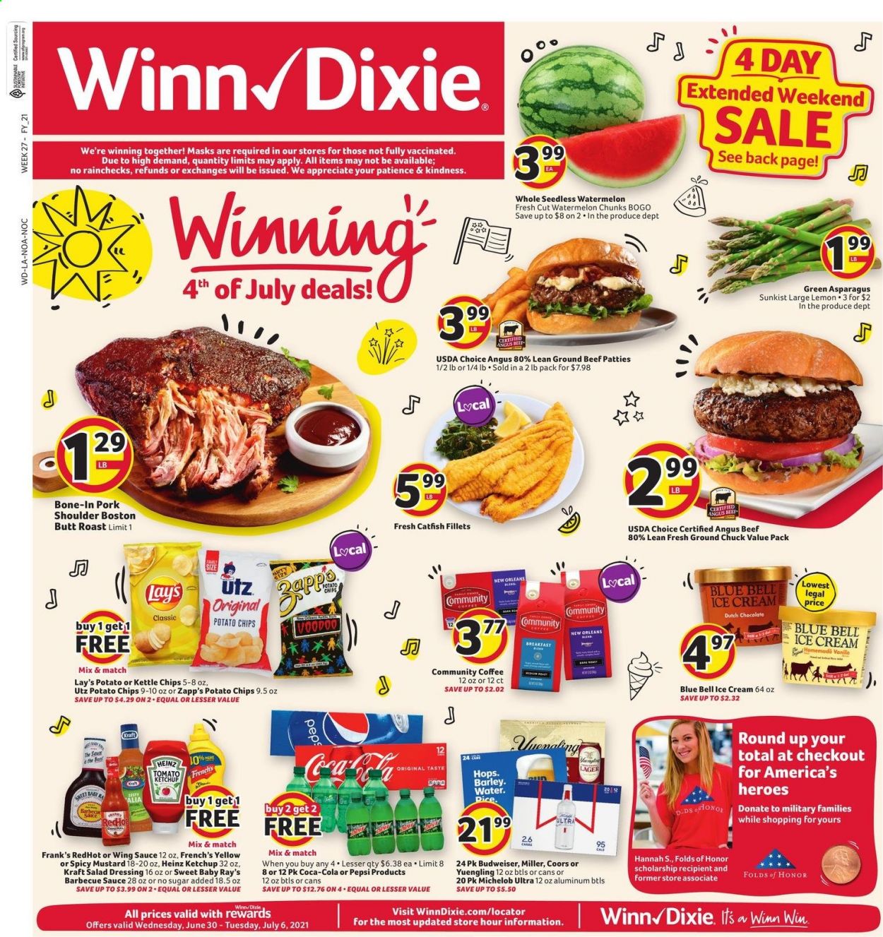 Winn Dixie ad  - 06.30.2021 - 07.06.2021.