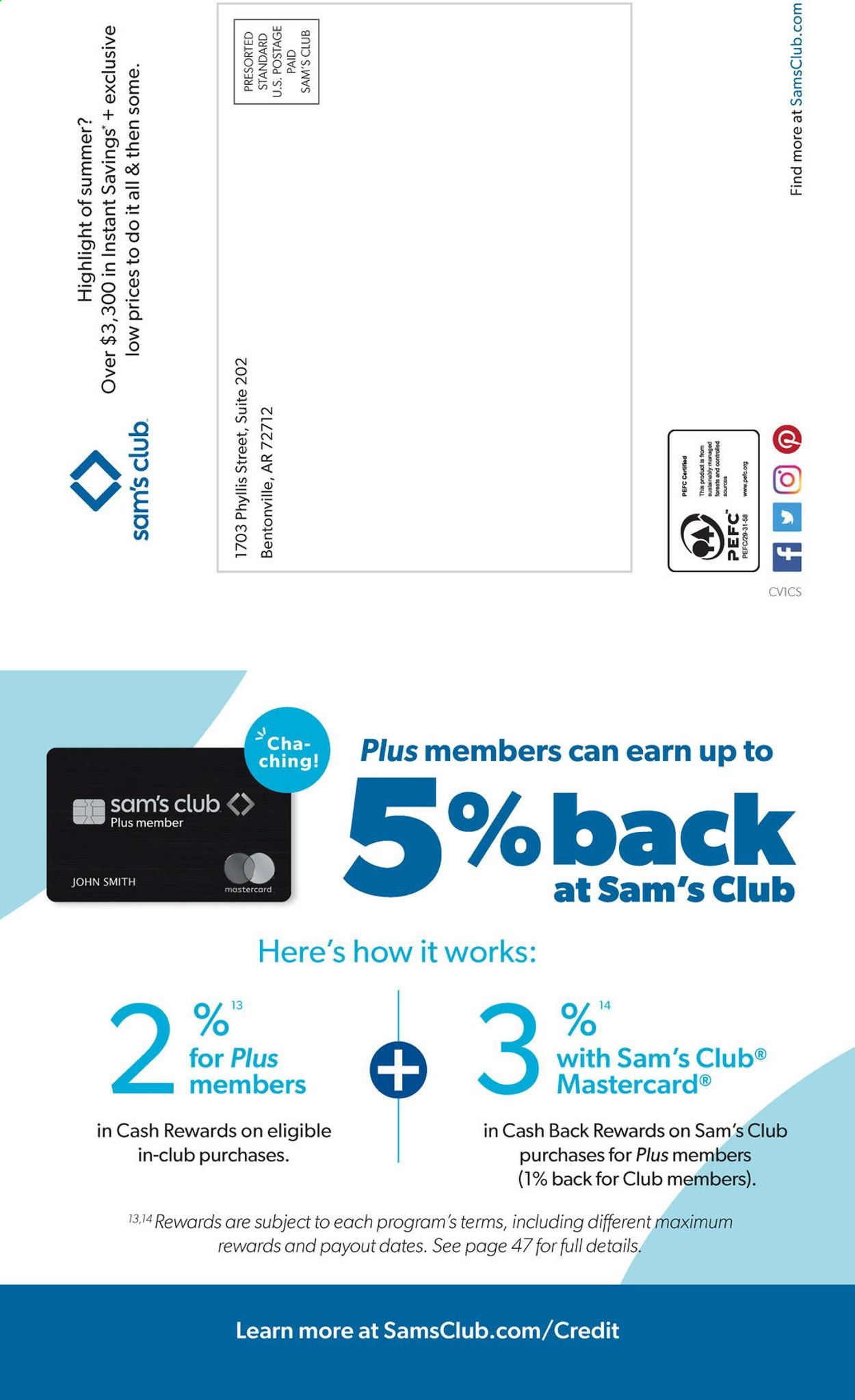 Sam's Club ad  - 07.14.2021 - 08.08.2021.