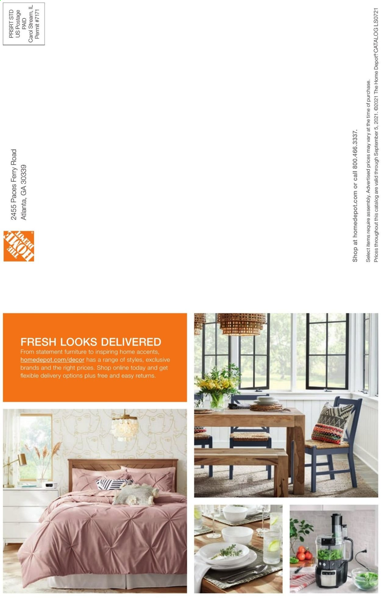 The Home Depot ad  - 07.12.2021 - 09.05.2021.
