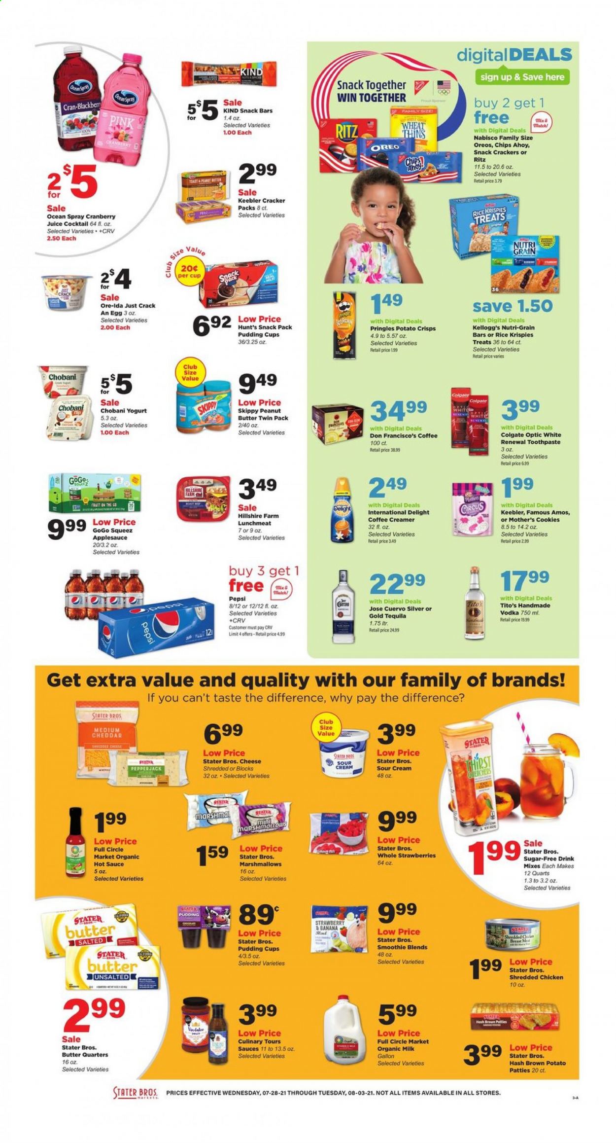 Stater Bros. ad  - 07.28.2021 - 08.03.2021.