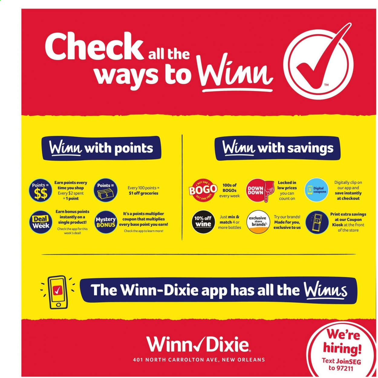Winn Dixie ad  - 08.04.2021 - 08.10.2021.