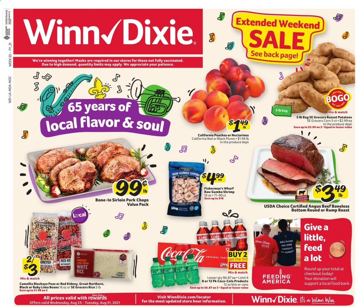 Winn Dixie ad  - 08.25.2021 - 08.31.2021.