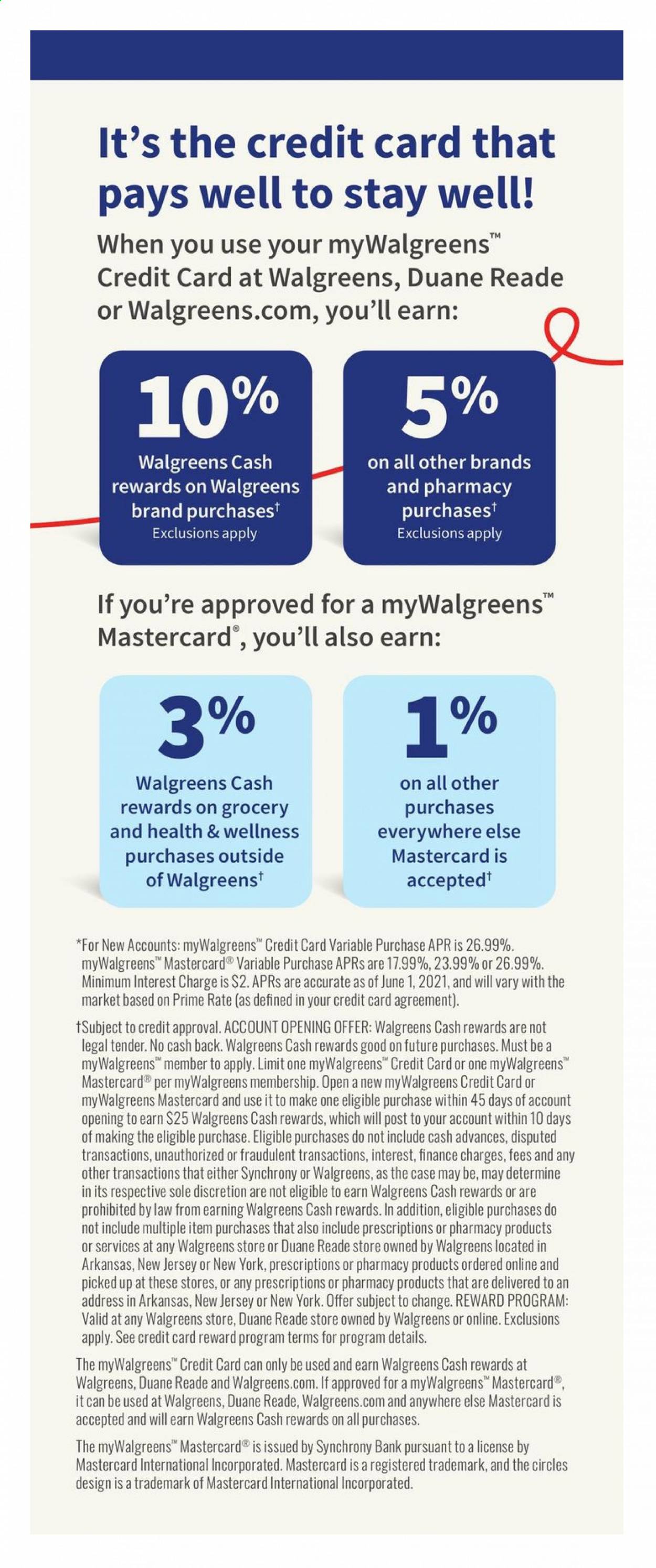 Walgreens ad  - 08.29.2021 - 09.25.2021.