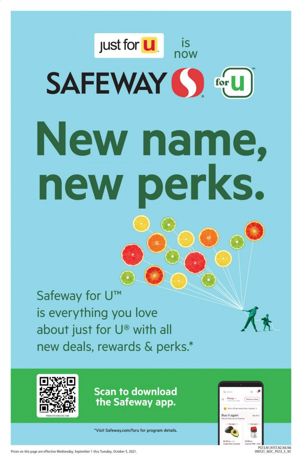 Safeway ad  - 09.01.2021 - 10.05.2021.