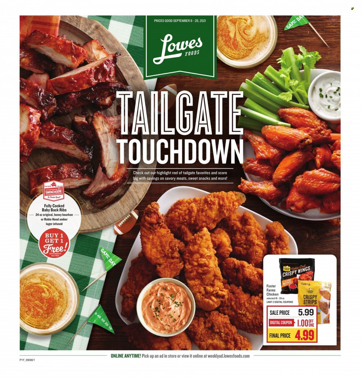 Lowes Foods ad  - 09.08.2021 - 09.28.2021.