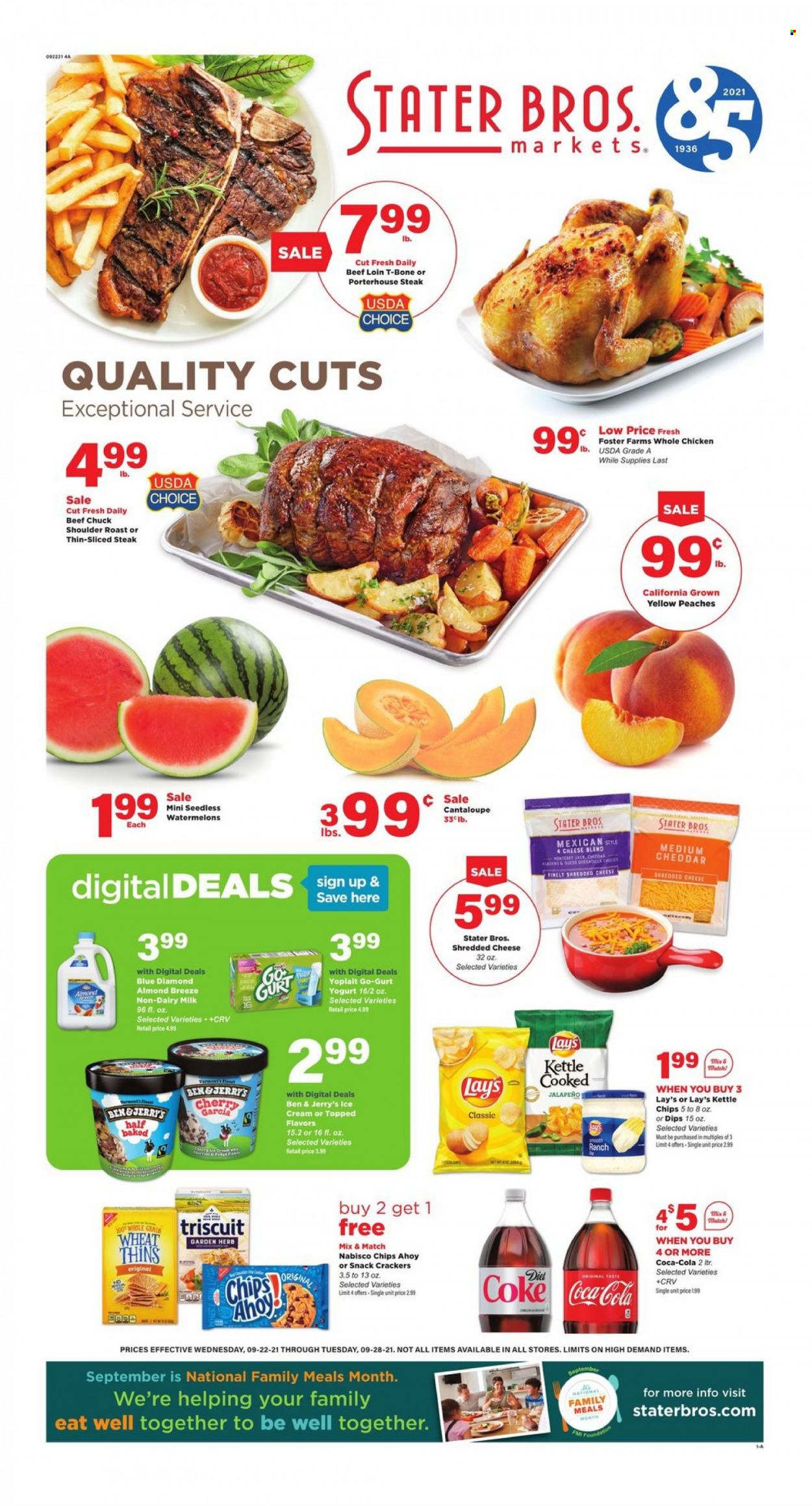Stater Bros. ad  - 09.22.2021 - 09.28.2021.