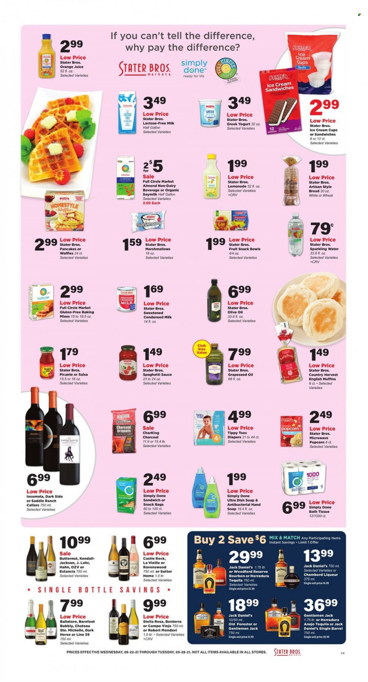 Stater Bros. ad  - 09.22.2021 - 09.28.2021.