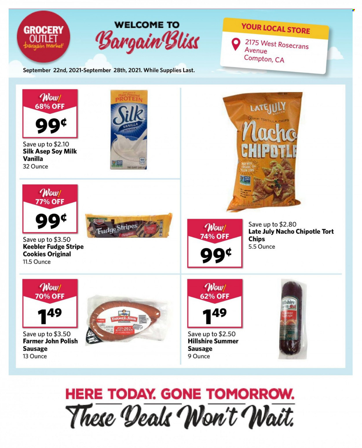 Grocery Outlet ad  - 09.22.2021 - 09.28.2021.