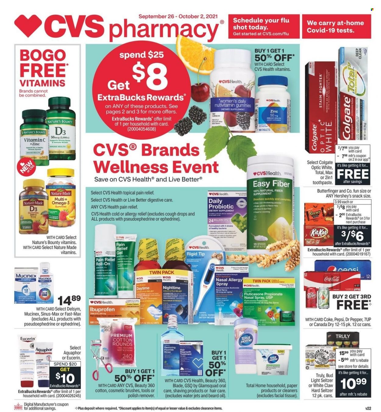 CVS Pharmacy ad  - 09.26.2021 - 10.02.2021.