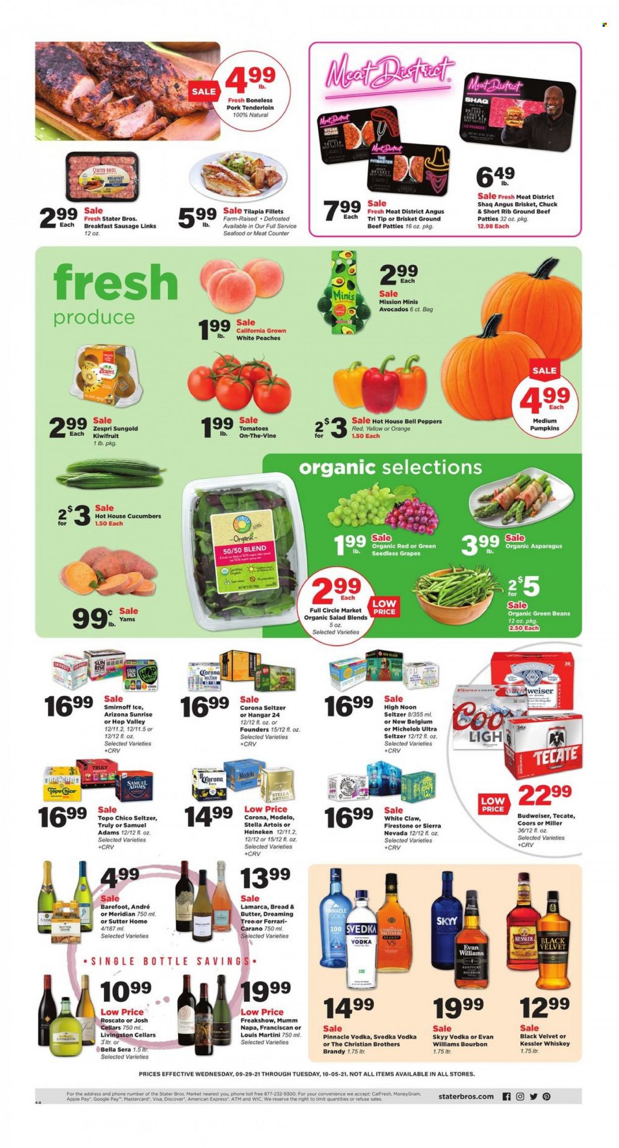 Stater Bros. ad  - 09.29.2021 - 10.05.2021.