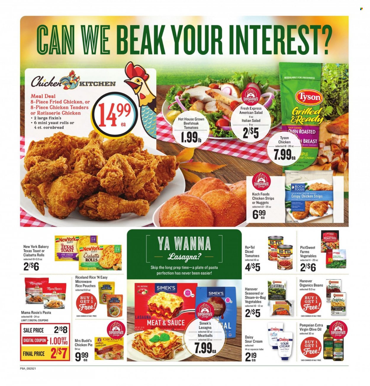 Lowes Foods ad  - 09.29.2021 - 10.05.2021.