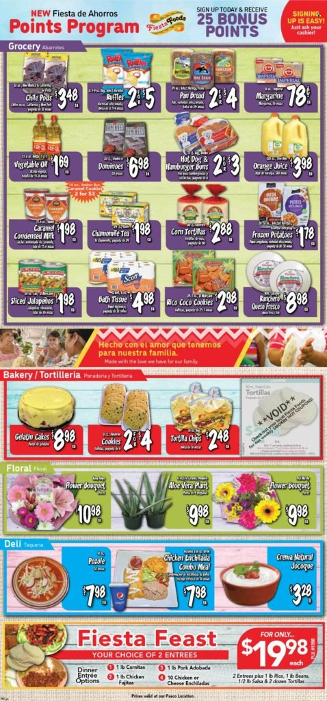 Fiesta Foods SuperMarkets ad  - 09.29.2021 - 10.05.2021.