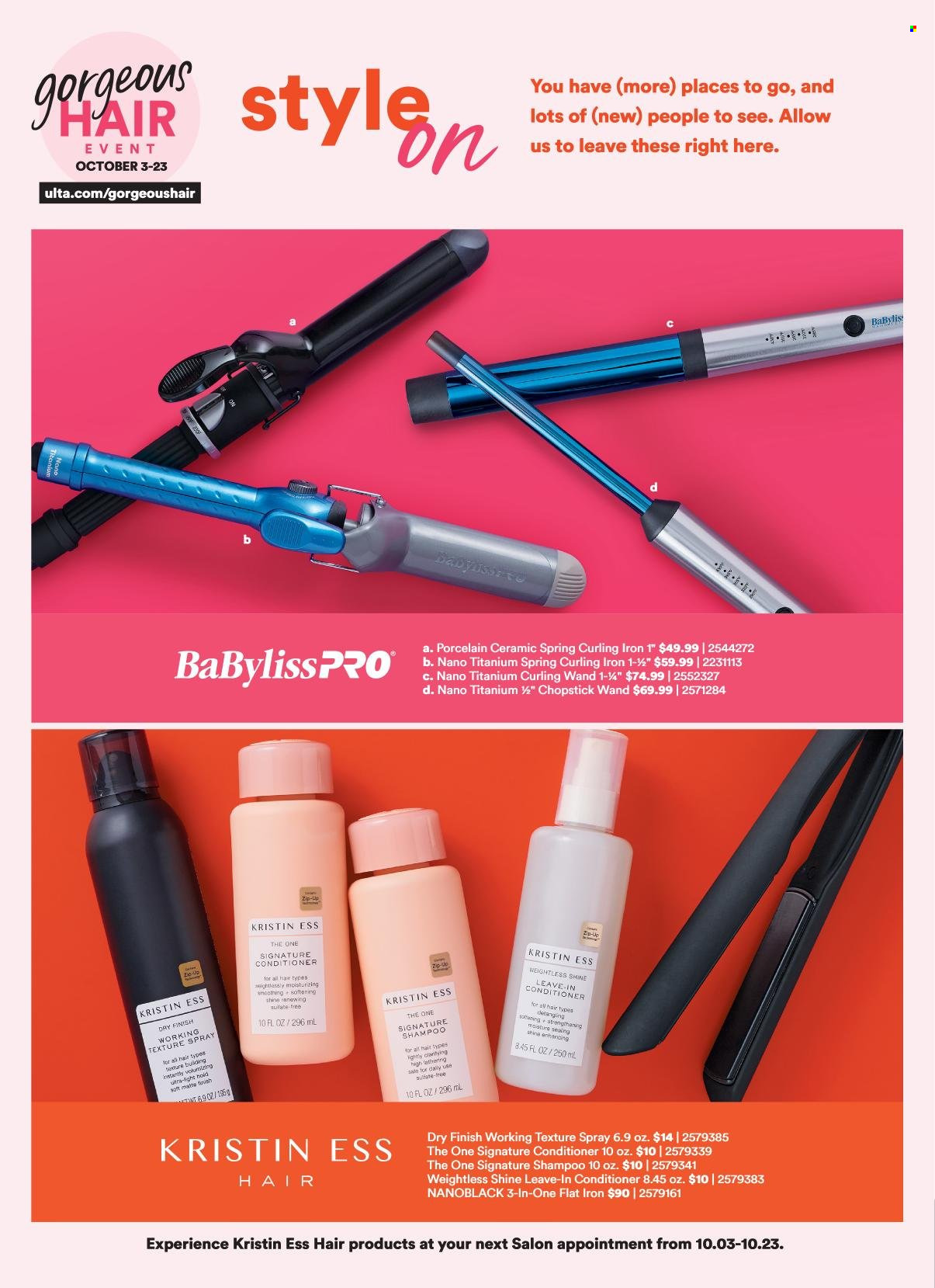 Ulta Beauty ad  - 10.03.2021 - 10.23.2021.