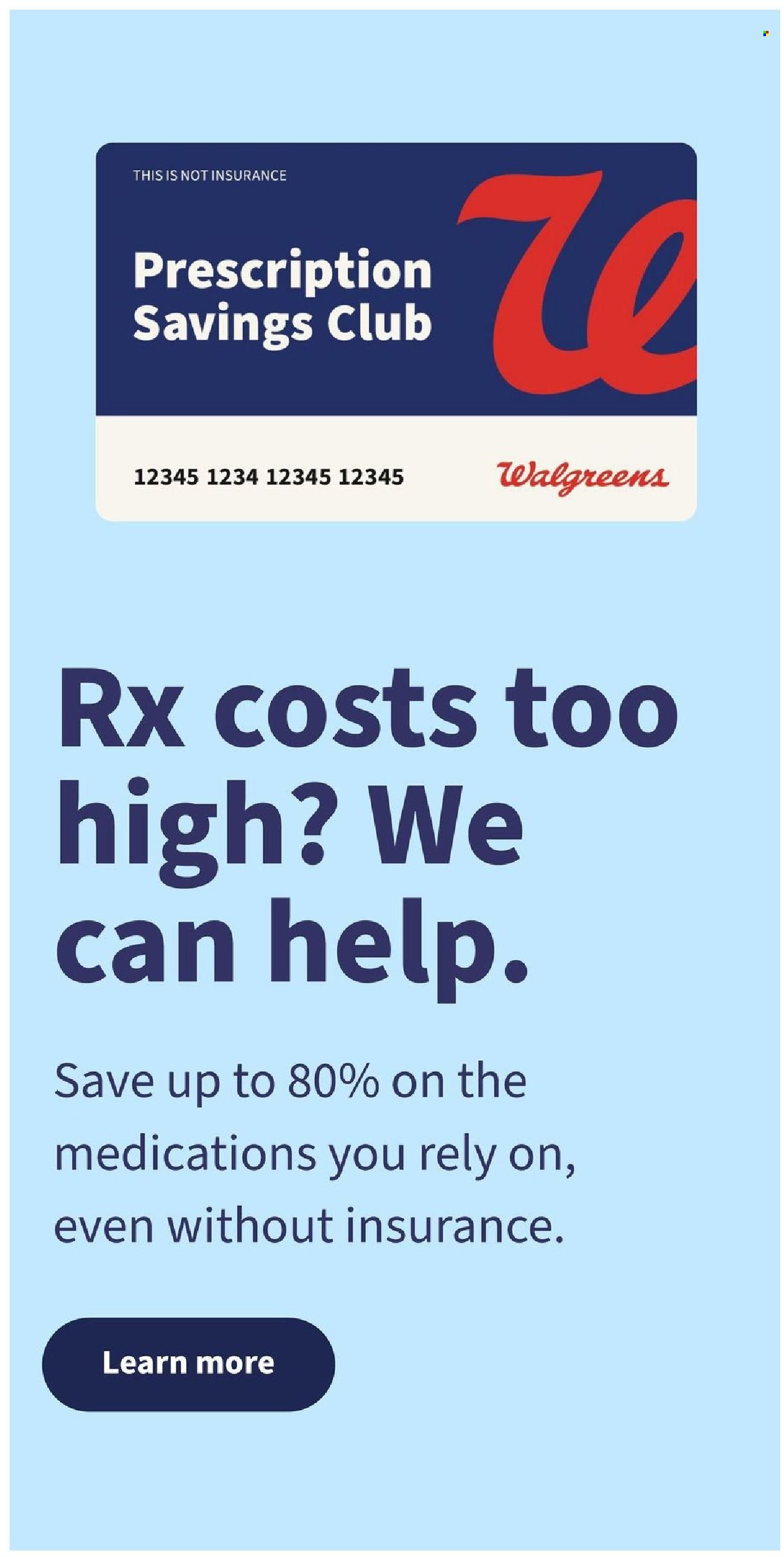 Walgreens ad  - 10.10.2021 - 10.16.2021.