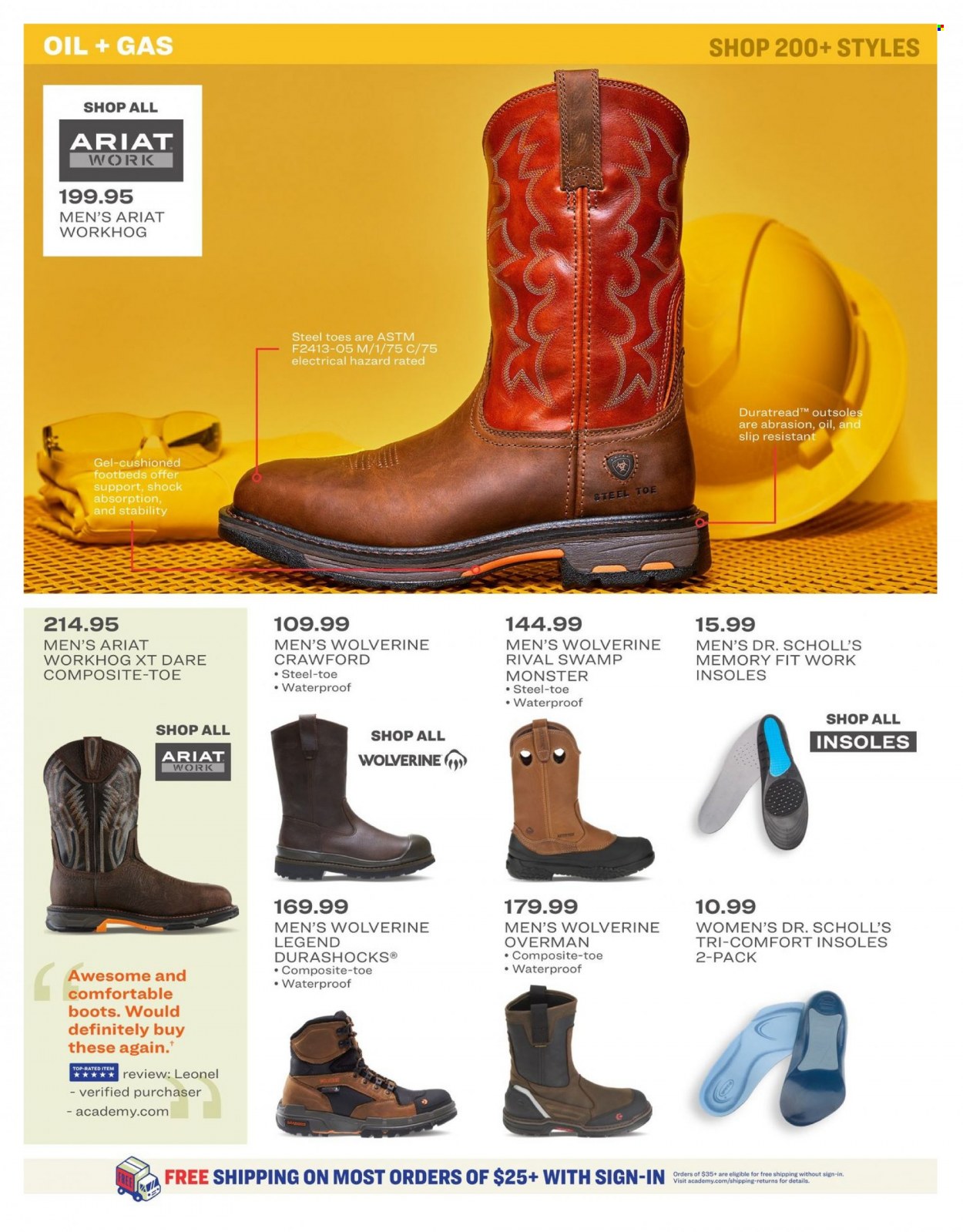 Academy Sports + Outdoors ad  - 09.13.2021 - 10.17.2021.