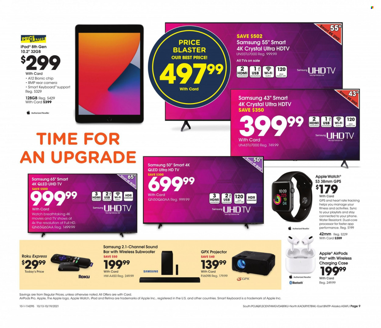 Fred Meyer ad  - 10.13.2021 - 10.19.2021.