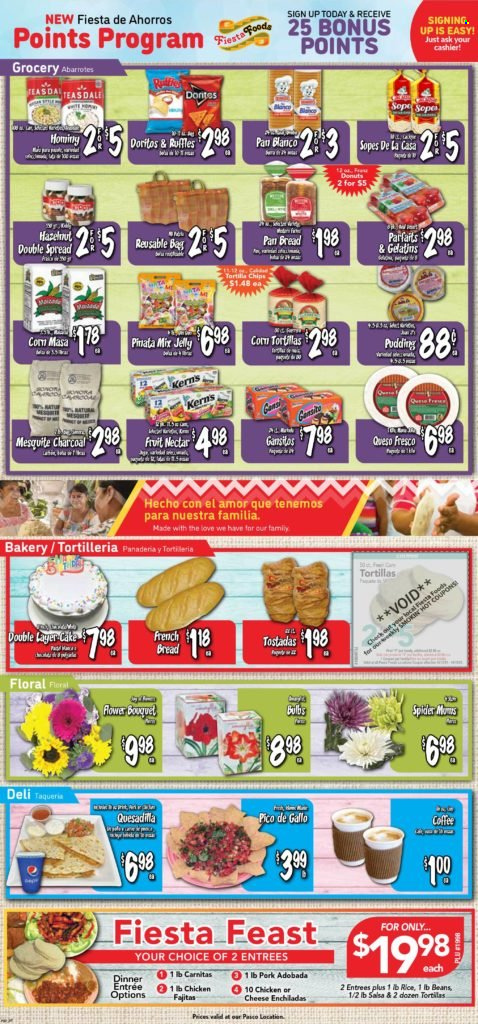 Fiesta Foods SuperMarkets ad  - 10.13.2021 - 10.19.2021.