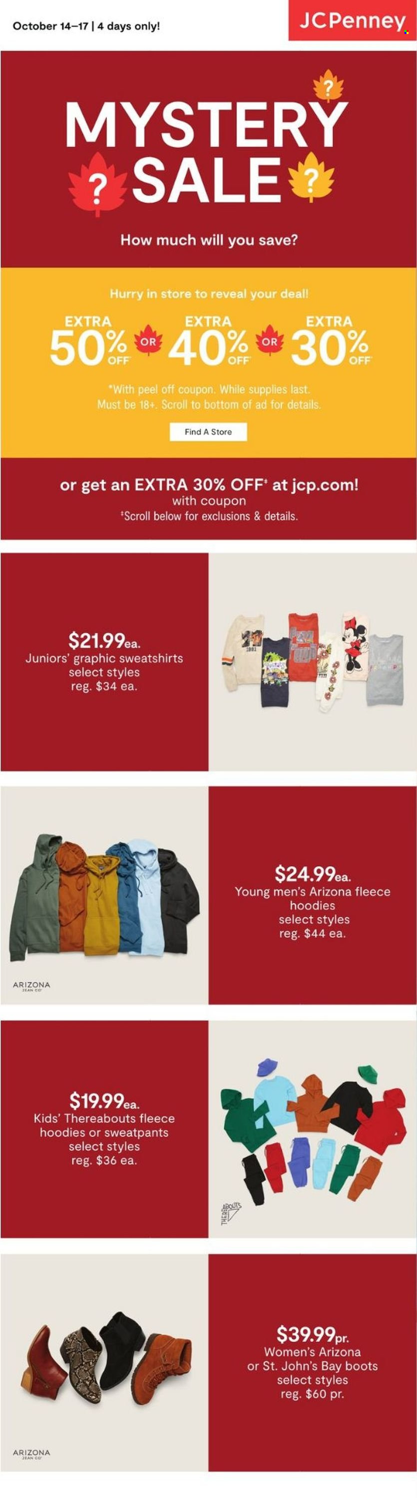 JCPenney ad  - 10.14.2021 - 10.17.2021.