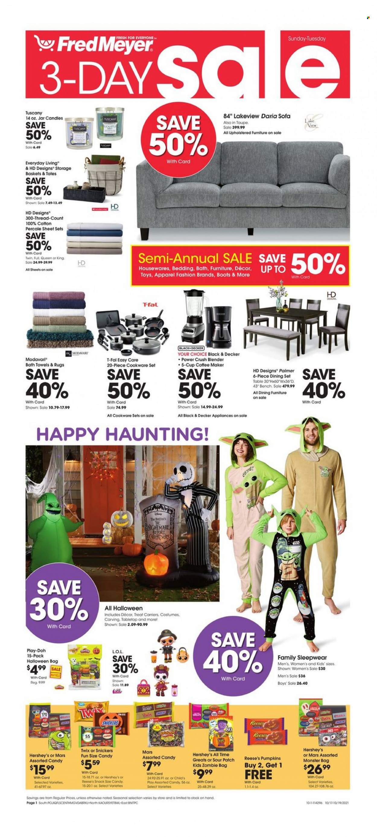 Fred Meyer ad  - 10.17.2021 - 10.19.2021.