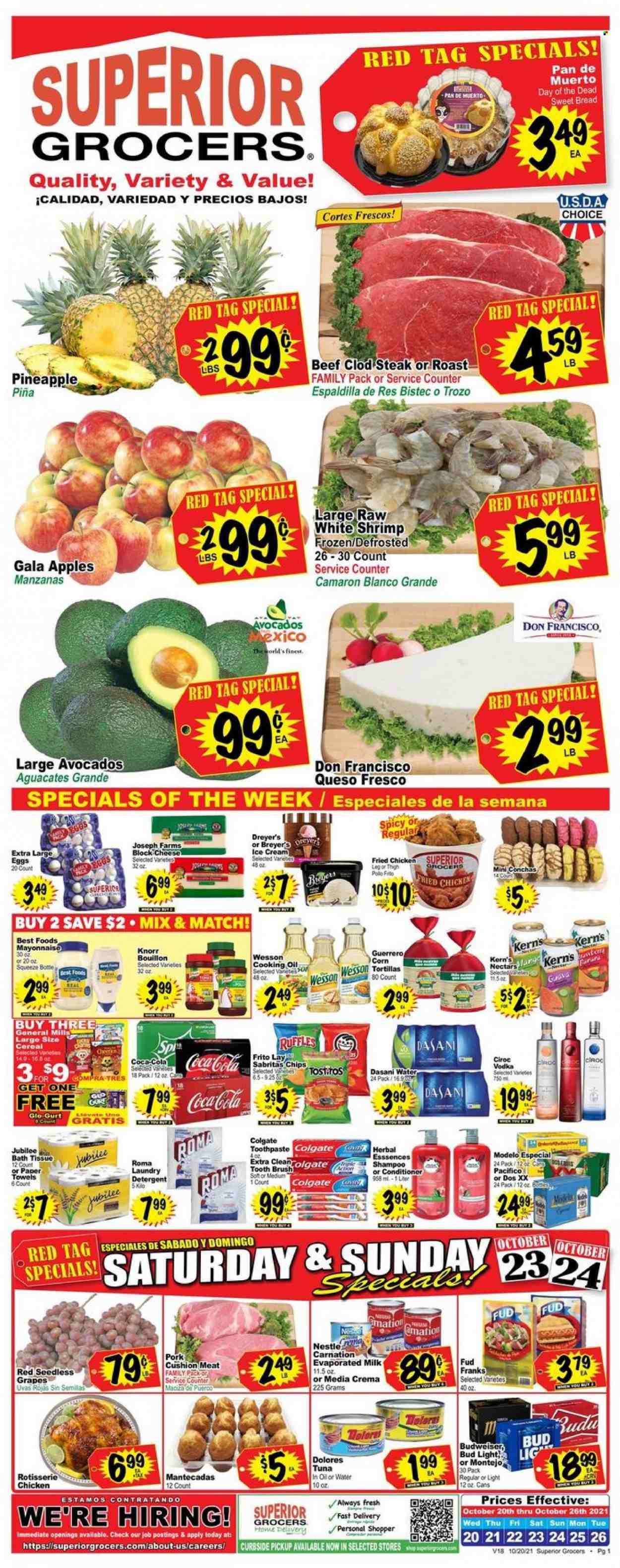 Superior Grocers ad  - 10.20.2021 - 10.26.2021.
