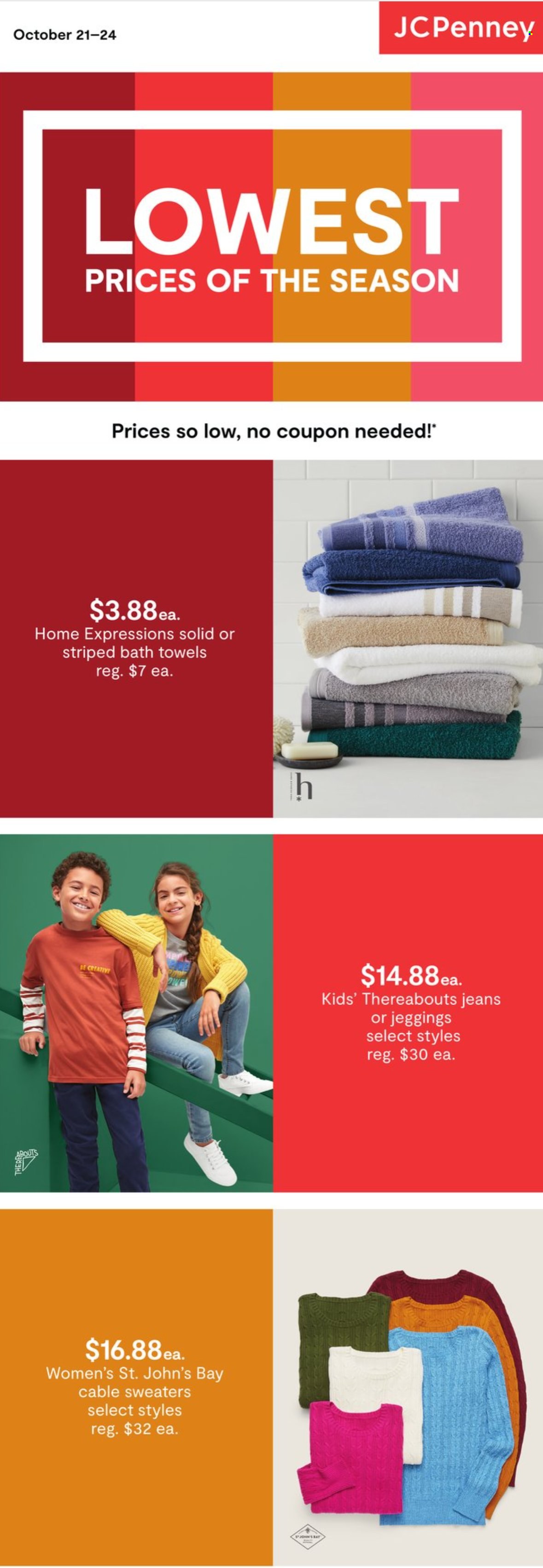 JCPenney ad  - 10.21.2021 - 10.24.2021.