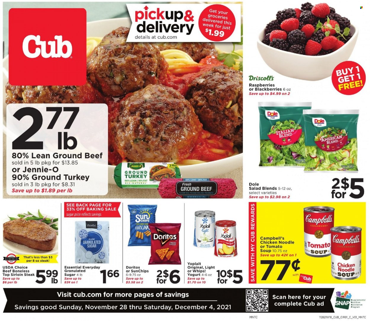 Cub Foods ad  - 11.28.2021 - 12.04.2021.