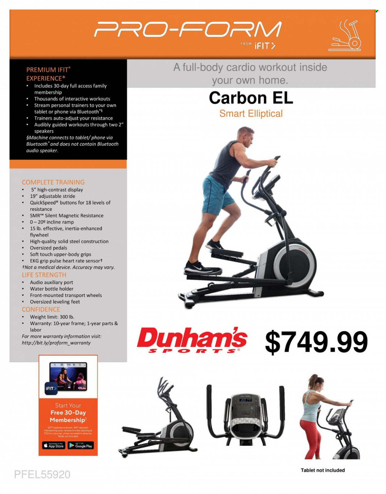 Dunham's Sports ad  - 11.27.2021 - 01.27.2022.