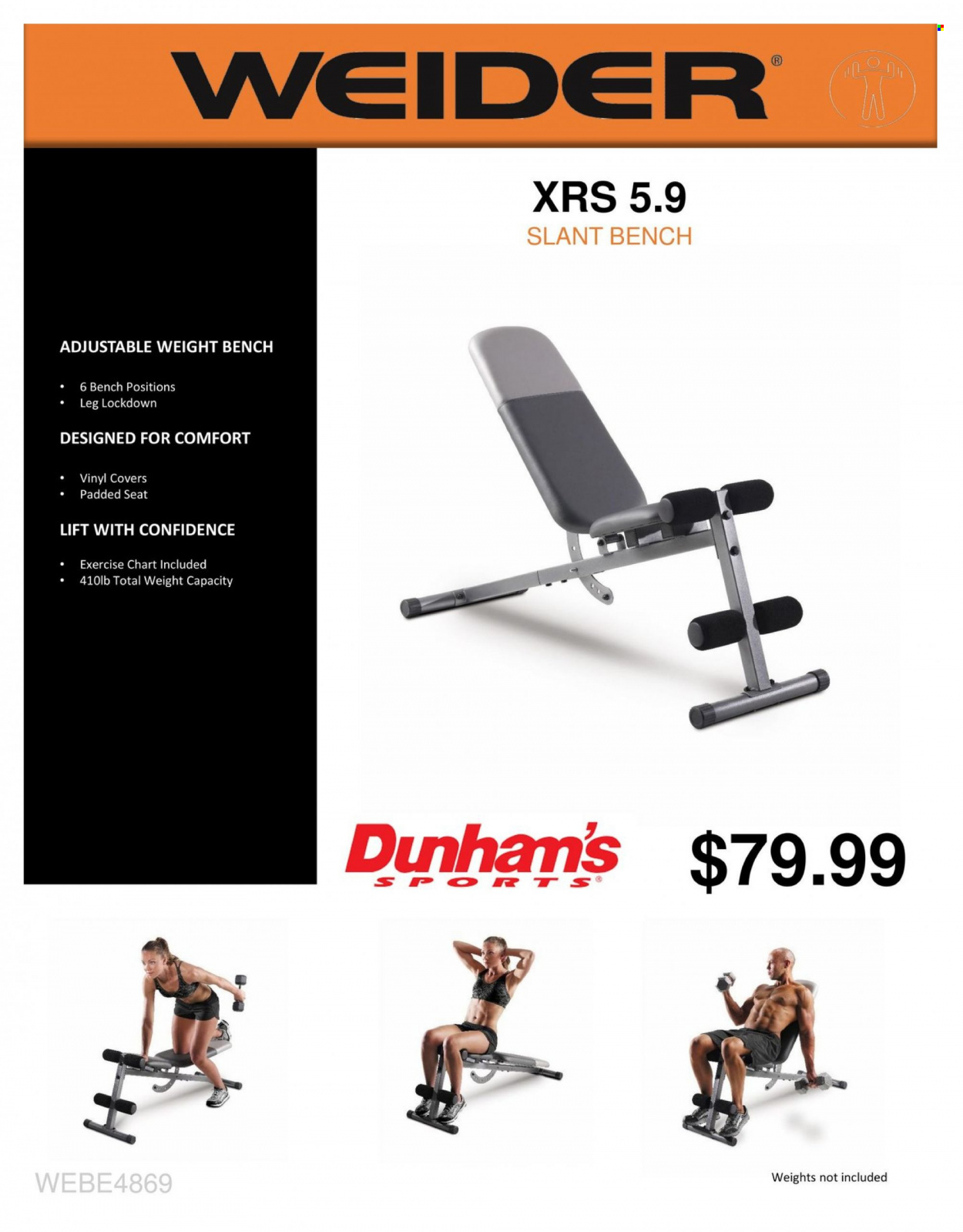 Dunham's Sports ad  - 11.27.2021 - 01.27.2022.