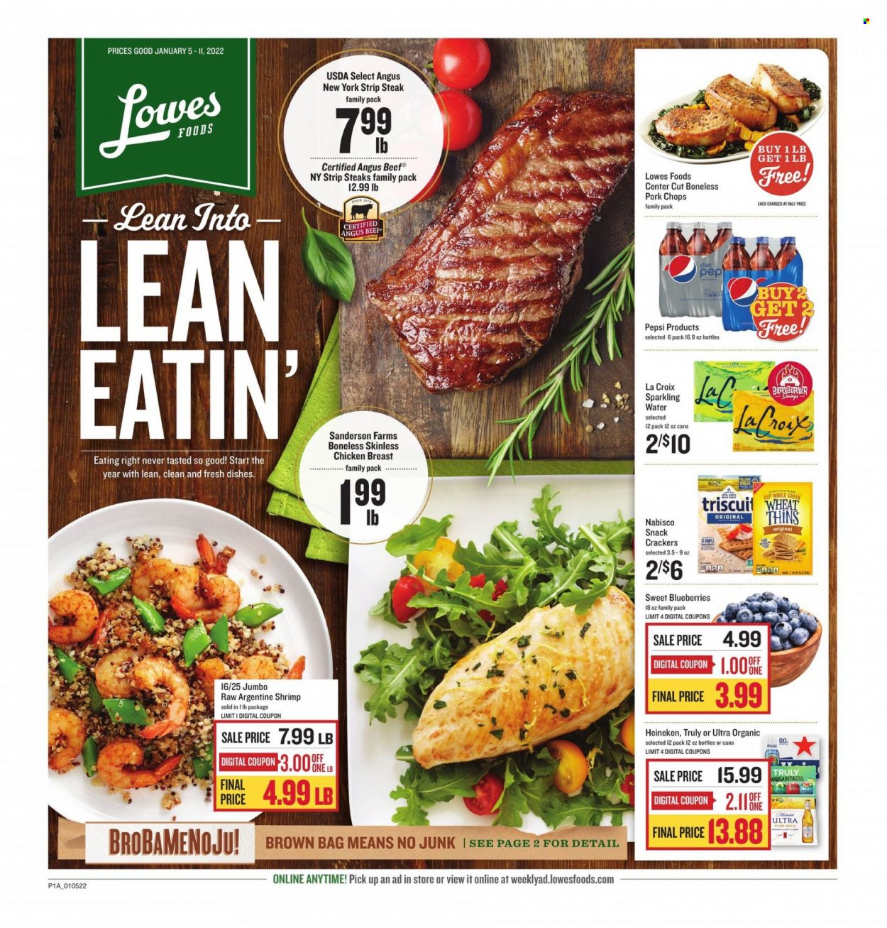Lowes Foods ad  - 01.05.2022 - 01.11.2022.