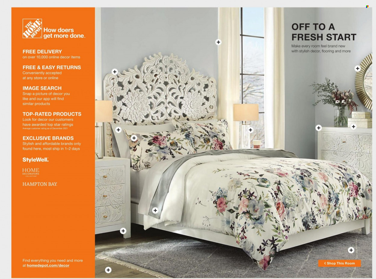 The Home Depot ad  - 01.10.2022 - 02.07.2022.