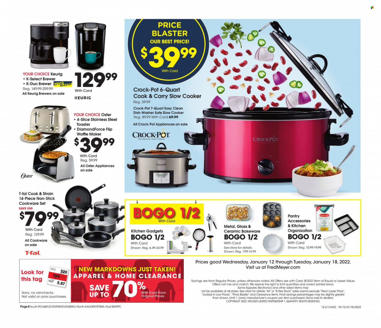 Fred Meyer ad  - 01.12.2022 - 01.18.2022.