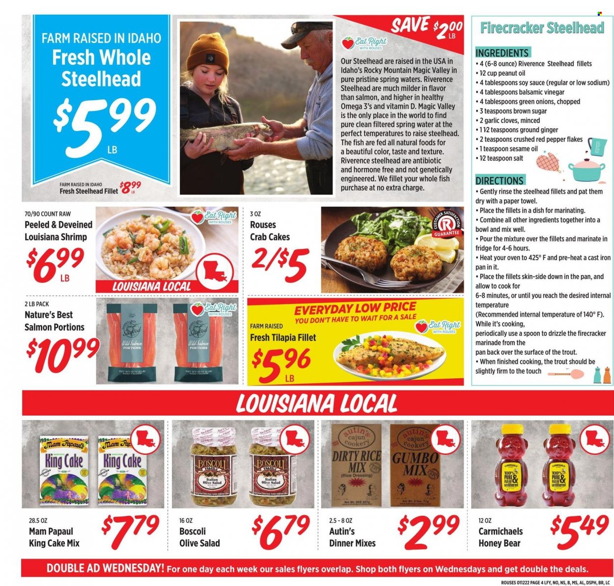 Rouses Markets ad  - 01.12.2022 - 01.19.2022.