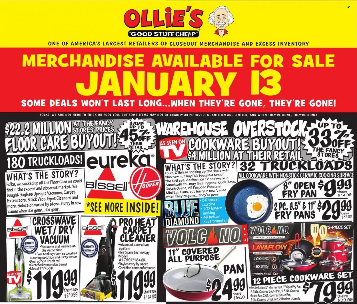 Ollie's Bargain Outlet ad  - 01.13.2022 - 01.19.2022.