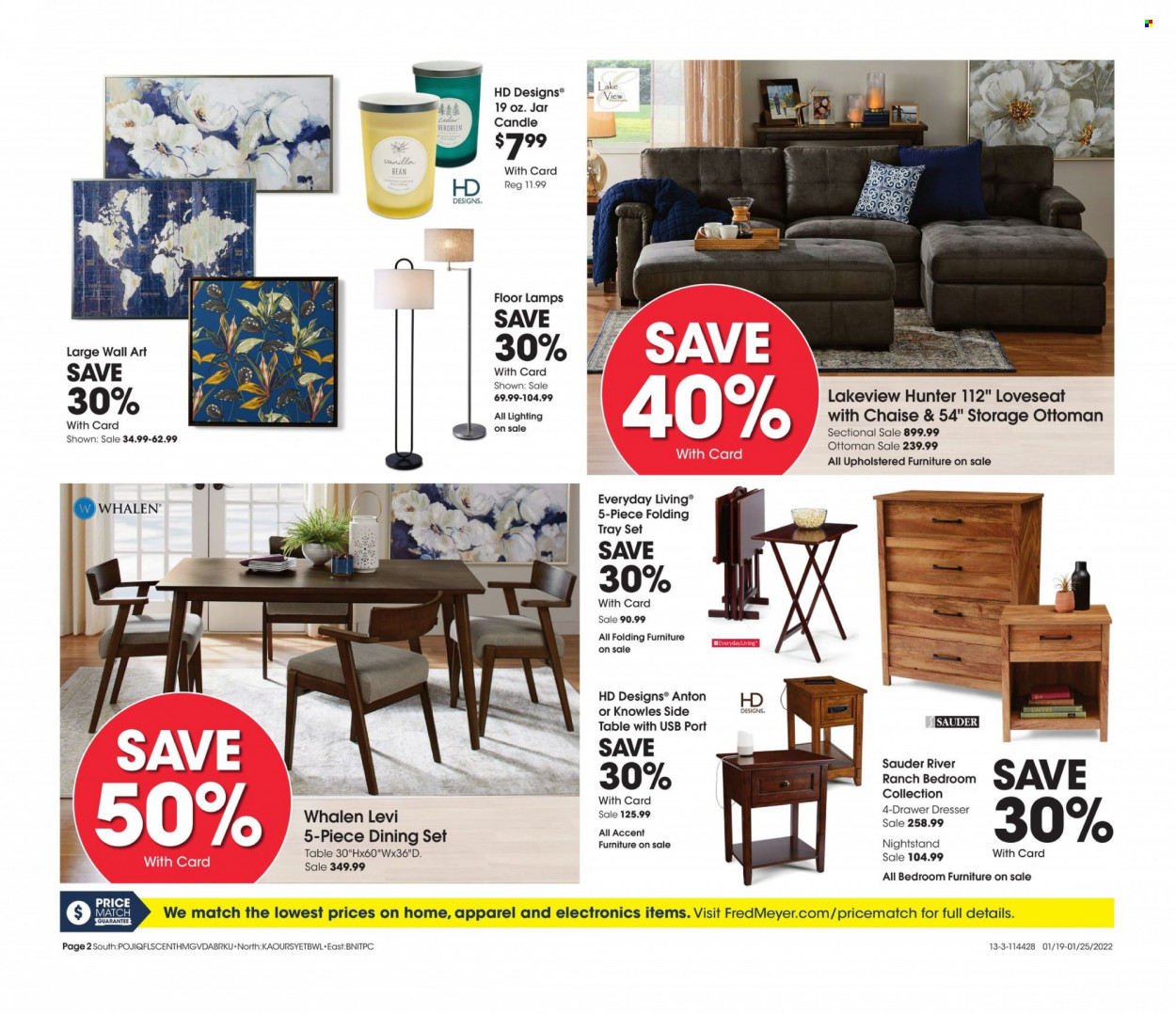 Fred Meyer ad  - 01.19.2022 - 01.25.2022.