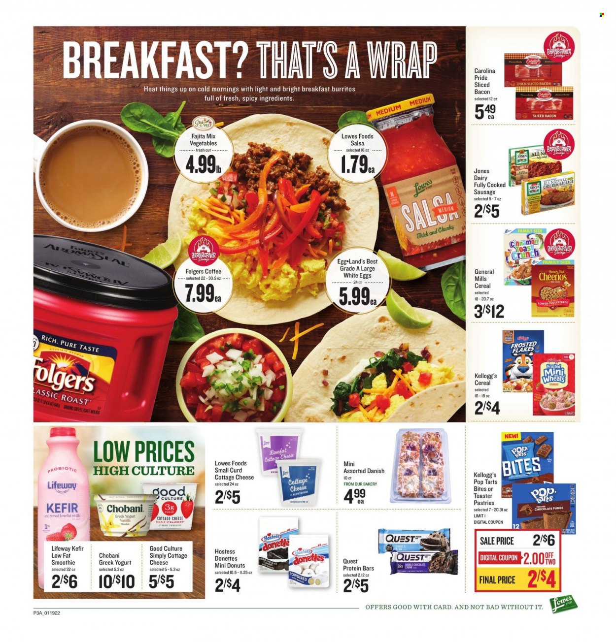 Lowes Foods ad  - 01.19.2022 - 01.25.2022.