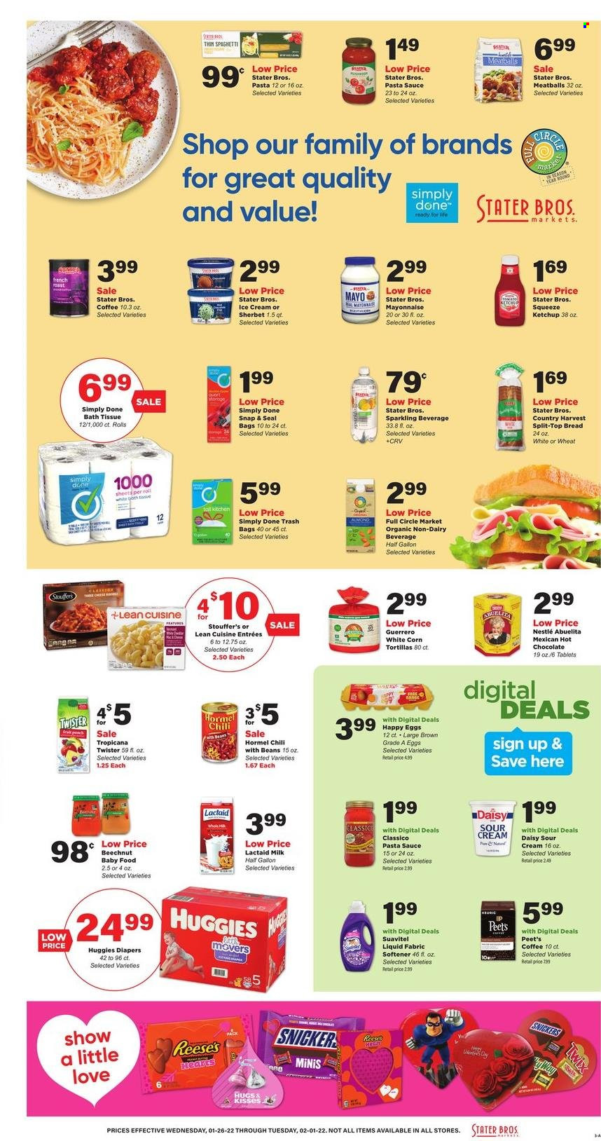 Stater Bros. ad  - 01.26.2022 - 02.01.2022.