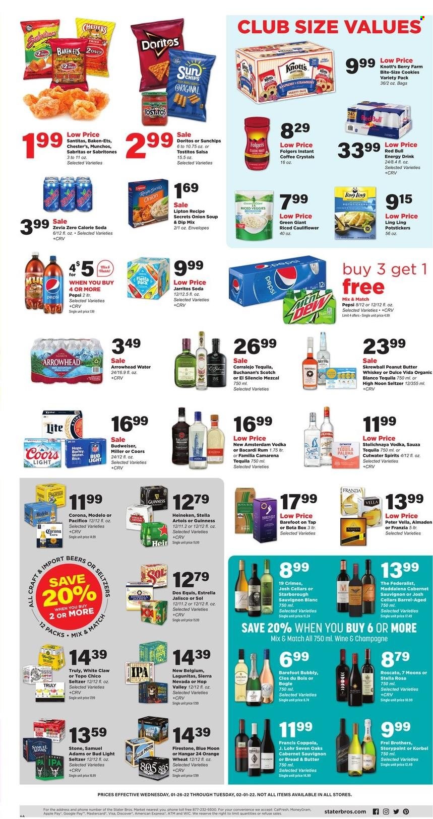 Stater Bros. ad  - 01.26.2022 - 02.01.2022.