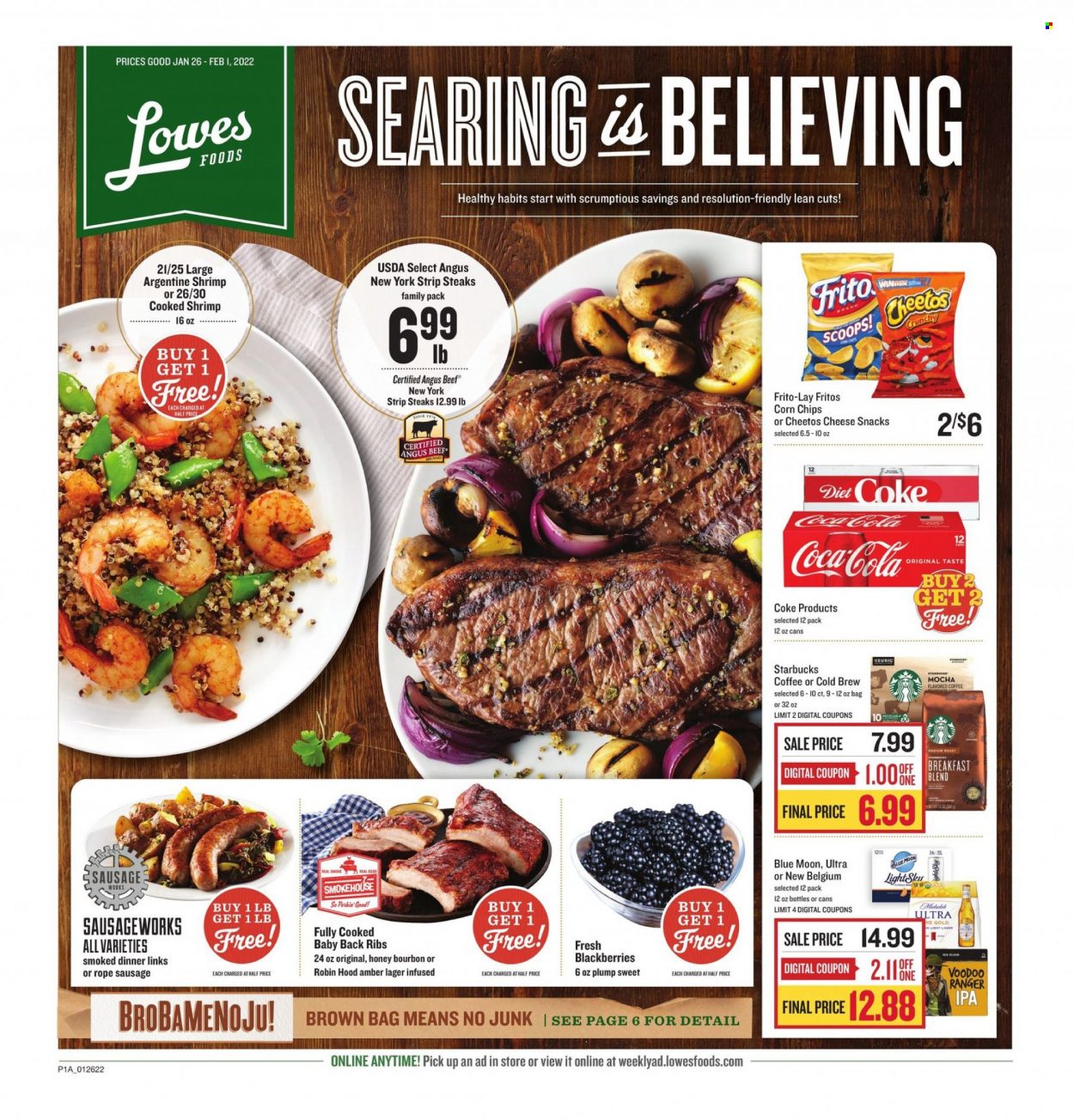 Lowes Foods ad  - 01.26.2022 - 02.01.2022.