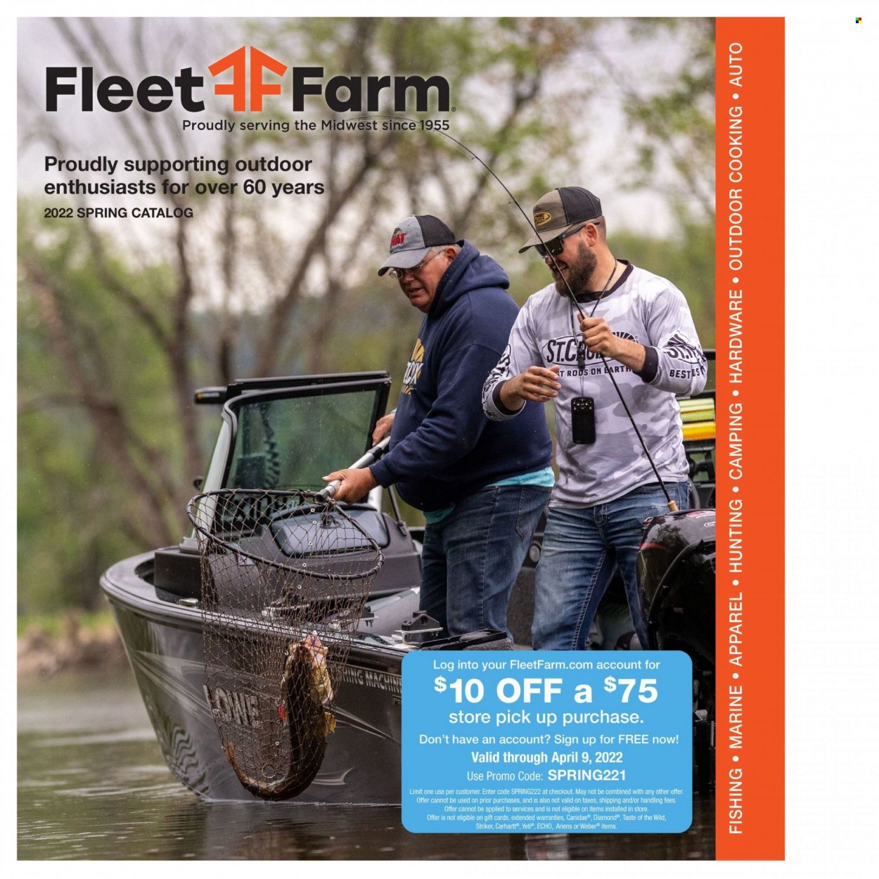 Fleet Farm ad  - 03.28.2022 - 07.03.2022.