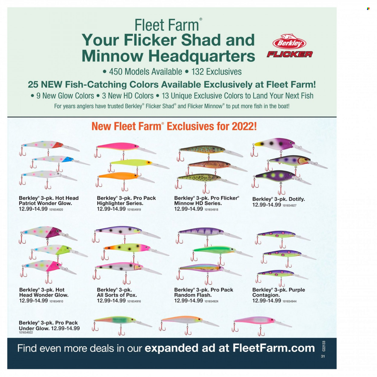 Fleet Farm ad  - 03.28.2022 - 07.03.2022.