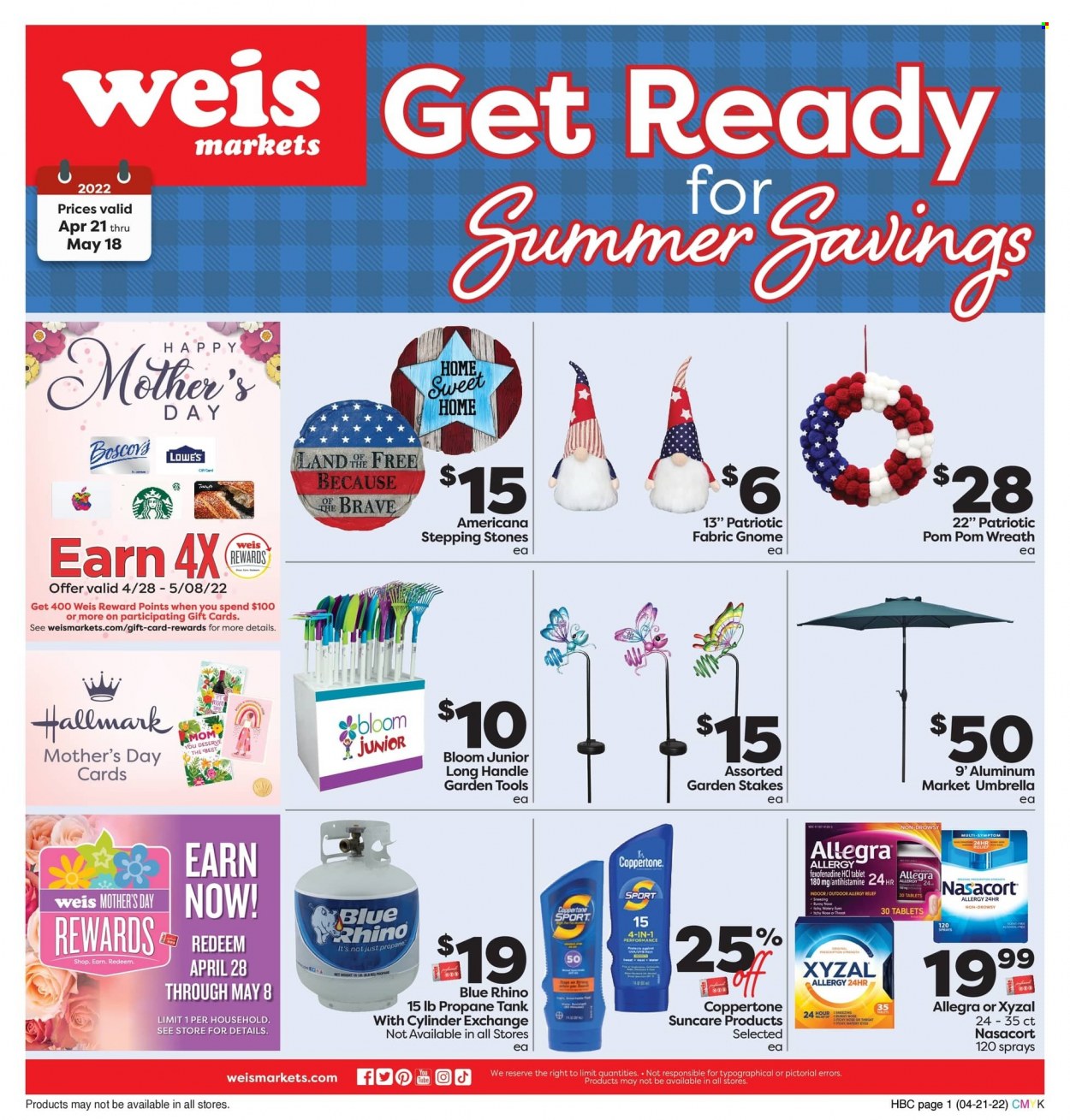 Weis ad  - 04.21.2022 - 05.18.2022.