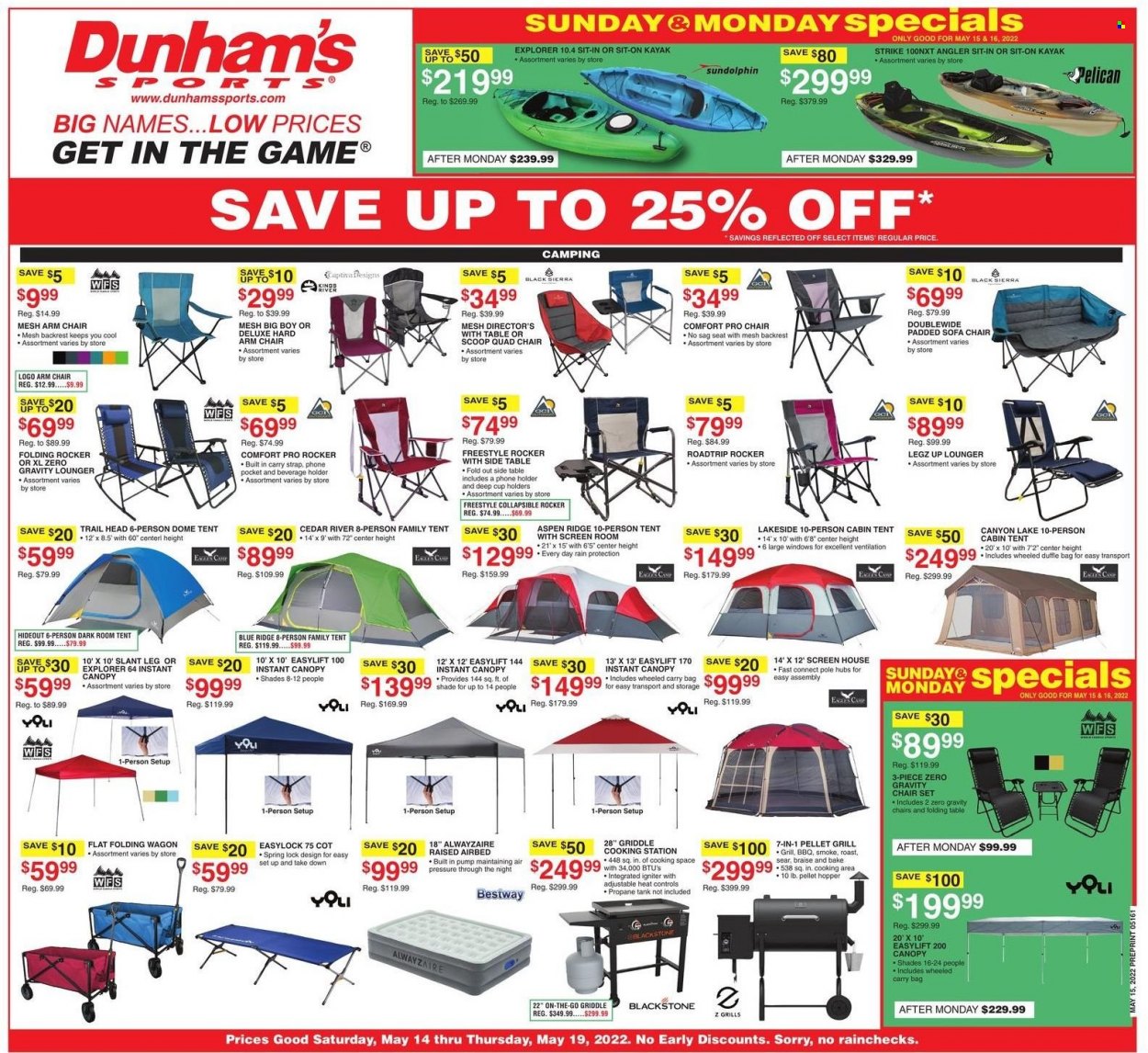 Dunham's Sports ad  - 05.14.2022 - 05.19.2022.